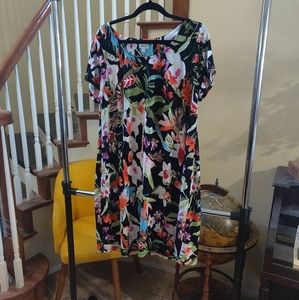 Avenue Floral Print Dress 18/20